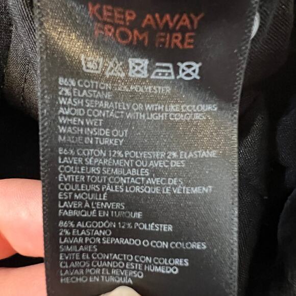 Urban Outfitters BDG Jeans Womens 29 X32 Black Flare Pants - Picture 6 of 10